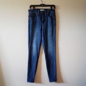 Madewell High Rise Skinny Jeans 10" size 27T
